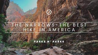 Hiking The Narrows (Zion National Park) in the Summer - BEST HIKE IN USA