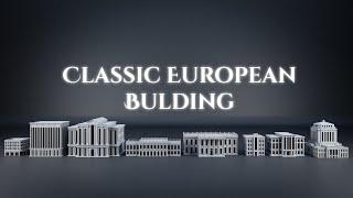 BLENDER3D-CLASSICAL EUROPEAN BUILDING by Teguh Arie Prabowo