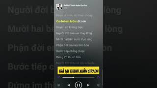 Trả Lại Thanh Xuân Cho Em - H2K #music #karaoke #bigsalemuasam