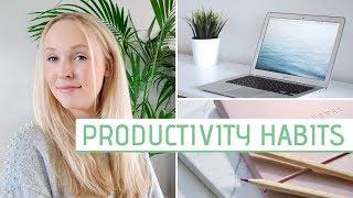 HEALTHY PRODUCTIVITY HABITS » Get things done in a balanced way