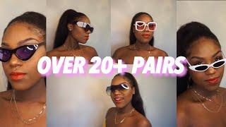 MY SPRING 2018 SUNGLASS SPOT COLLECTION | OVER 20+ PAIRS OF SUNGLASSES | SAMALEXANDRIA