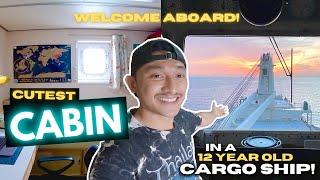 SAILOR’S ROOM TOUR️ | 12 YEAR OLD SHIP (things you need to bring onboard)