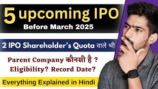 Upcoming IPOs in 2025 | Shareholders Quota IPO