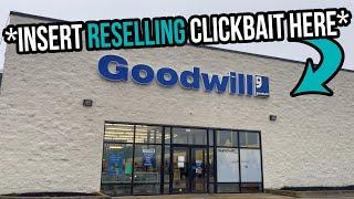 Completely Normal Reseller Goes Thrifting - A POV