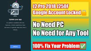 Samsung J2 Pro 2018 (SM-J250F/DS) FRP Unlock or Google Account Bypass Easy Trick Without PC 2023