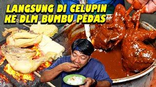 AYAM BAKAR SIRAM BUMBU PEDAS SAMPE LUBER !!