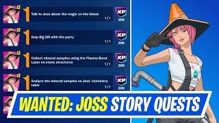 Fortnite Complete Story Quests - How to EASILY Complete Wanted: Joss Story Quest Challenges Fortnite