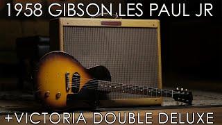 "Pick of the Day" - 1958 Gibson Les Paul Jr and Victoria Double Deluxe