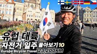 Finishing the tour of the European continent【Cycling around the European continent10】