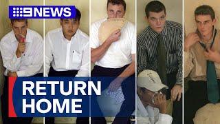 Remaining members of the Bali Nine back in Australia | 9 News Australia