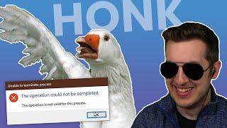 Scammers vs Goose Game Virus