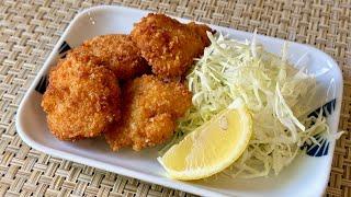 Deep Fried Sea Scallop Recipe - Japanese Cooking 101