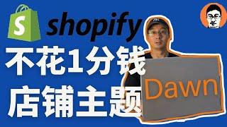 Shopify教学｜Shopify店铺主题/模版Dawn如何配置？30分钟学会如何装修好看的Shopify店铺——「外贸麦克」