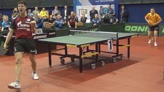 MA Lin vs Dimitrij OVCHAROV FINAL 2of3 Games Russian Premier League Playoff Table Tennis