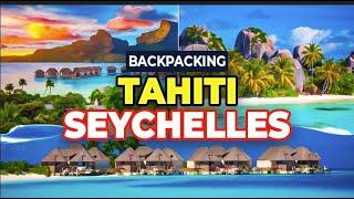 Tahiti vs. Seychelles: The Ultimate Tropical Paradise & Beach Destinations ️#backpacking #tahiti