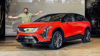 My First Look At The New Electric Cadillac Optiq! Interior / Exterior Tour, Battery, Charging & More