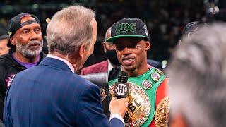 Spence vs Ugas - Errol Spence Jr. post fight interview | PBC on Showtime PPV