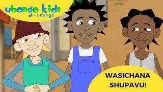 Kibena! Kiduchu! Amani! | Wasichana wa Ubongo Kids | Katuni za Elimu kwa Kiswahili