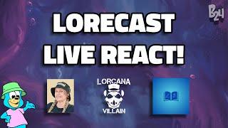 Lorecast Live React!!! | Disney Lorcana TCG