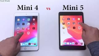 iPad Mini 5 vs Mini 4 | Speed Performance Test Comparison