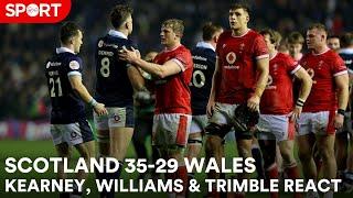 Scotland 35-29 Wales | Full-time scenes and reaction