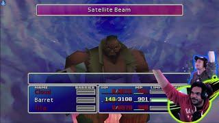 Django plays FF7, Part 16 : SEPHIROTH | Satellite Beam for Marlene #finalfantasy #firstplaythough