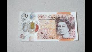 New UK Polymer £10 Note!