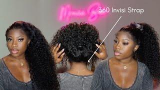 Invisi Strap 360 Water Wave Lace Wig | Step by Step Install | Ashimary Hair