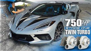 750HP Stage 1 Twin Turbo C8 Corvette - Late Model Racecraft