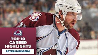 Top 10 Peter Forsberg Career Highlights