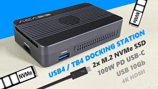 Acasis TBU405 Pro Max TB4/USB4 NVMe Docking Station Review