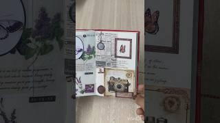Vintage Vibes ️#scrapbooking #junkjournal #asmr #vintagescrapbook #retro #sapphire