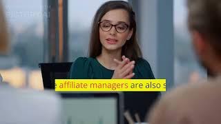 AFFILIATE MANAGER | affiliate program manager | affiliate manager training