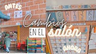 ORGANIZANDO EL SALÓN DE PREESCOLAR  CAMBIOS Y REMODELACIÓN