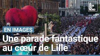 Lille 3000 : revivez la magie de la parade Utopia au cœur du défilé