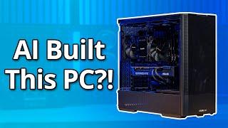 Let's Build A 7600X3D ALL Black, Black Friday PC Using A.I.