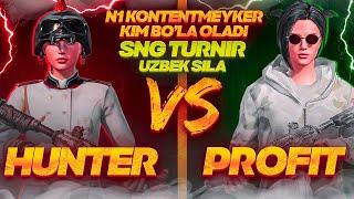 HUNTER vs PROFIT | KONTENTMEYKERLARNI ORASIDAGI SNG TURNIR ! UZBEK SILAA