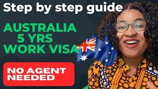 HOW TO APPLY FOR AUSTRALIA 5 YEARS WORK VISA : step by step guide (Visa 491)