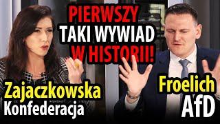 ZAJĄCZKOWSKA I FROELICH  - PIERWSZY TAKI WYWIAD W HISTORII!