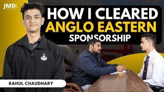 How I Cleared Anglo Eastern Sponsorship | From A Student's Point of View - Technical Interview