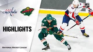 NHL Highlights | Capitals @ Wild 03/01/20