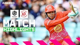 Dunkley HAMMERS 69* in back and forth encounter | Manchester Originals v Welsh Fire