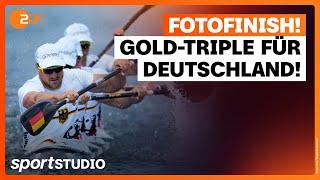 Goldfahrt! Kajak-Vierer holt Olympiasieg | Olympia Paris 2024 | sportstudio