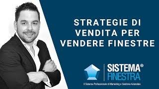 Strategie di vendita per vendere finestre