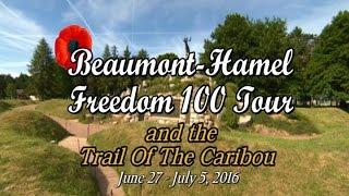 Beaumont Hamel Freedom 100 Tour and the Trail of the Caribou Part 1 of 3