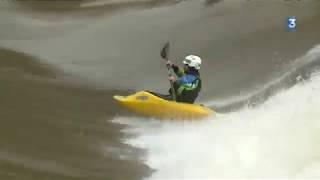 Kayak freestyle à Besançon : ils viennent de Norvège pour dompter la vague de la Malate