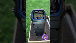 Casio Youth Series Digital Black Dial Unisex Watch - F-91W-1Q(D002)