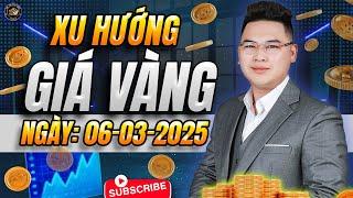 PHÂN TÍCH XU HƯỚNG GIÁ VÀNG HÔM NAY NGÀY 6/3/2025 |THGOLD#dubaogiavang #nhandinhxuhuongvang