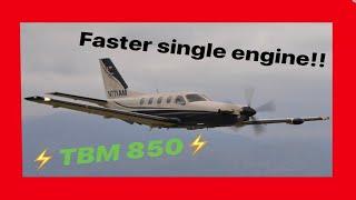 ⭐⭐⭐The FASTEST Single Engine Aircraft In The WORLD  | Transatlantic flight on TBM