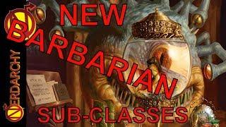 NEW Barbarian Subclasses- Xanathar's Guide to Everything for 5E D&D